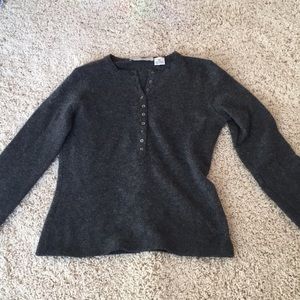 Cashmere sweater!